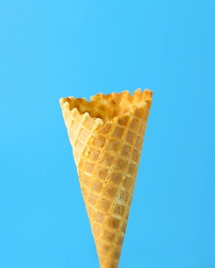 image of an ice cream cone